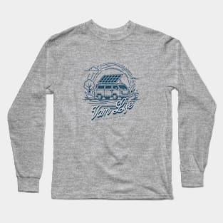 Van Life - Home is where you park it Long Sleeve T-Shirt